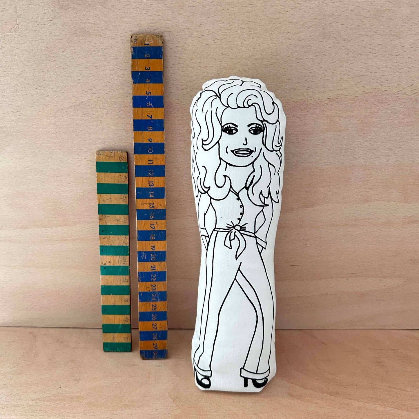 Dolly Parton Doll - Screen Printed Cushion Idol