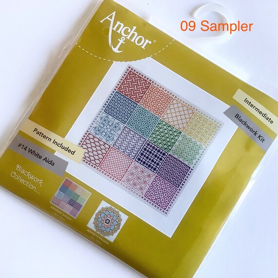 Embroidery Kit: Sampler: Blackwork
