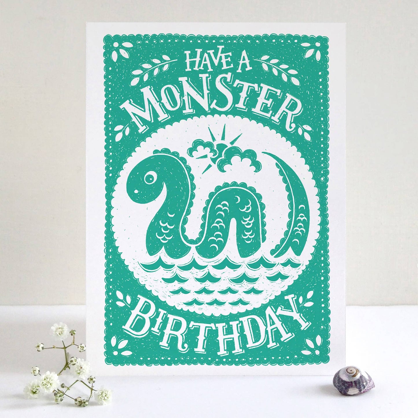 Monster Birthday Card