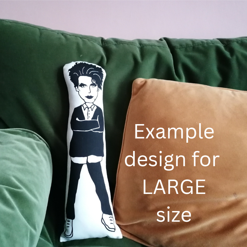 Stormzy Illustrated Cushion Doll