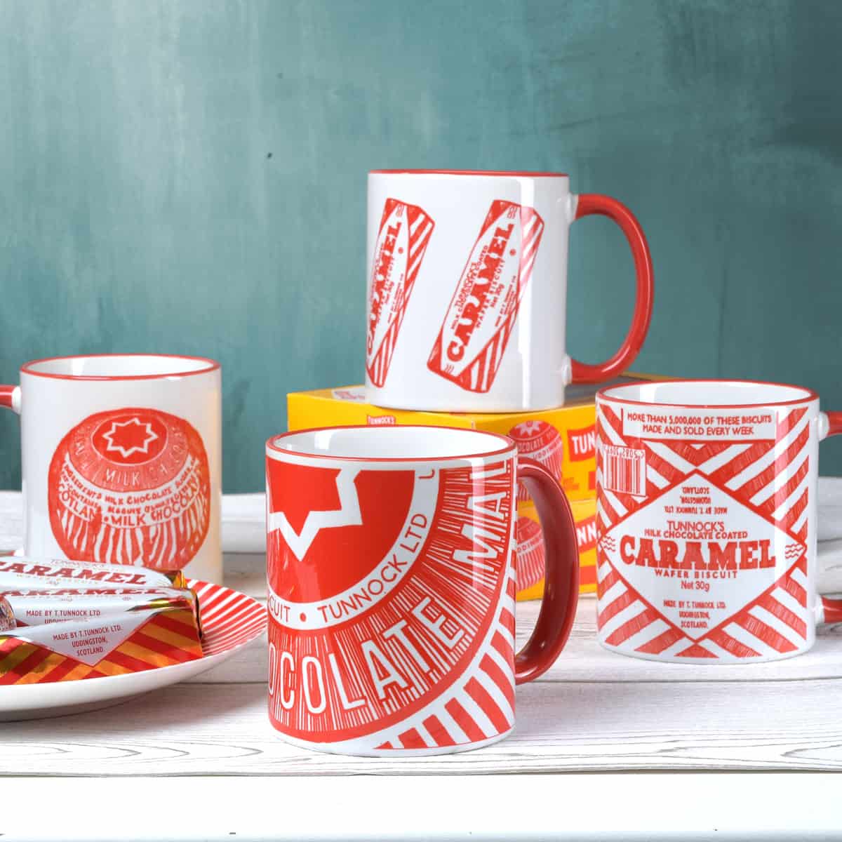 Caramel Wafer Wrapper Chunky Mug