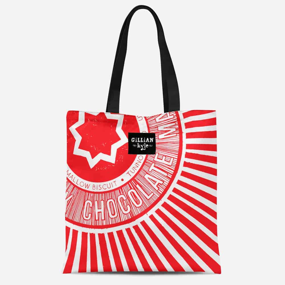 Tunnock's Tea Cake Wrapper Heavyweight Tote