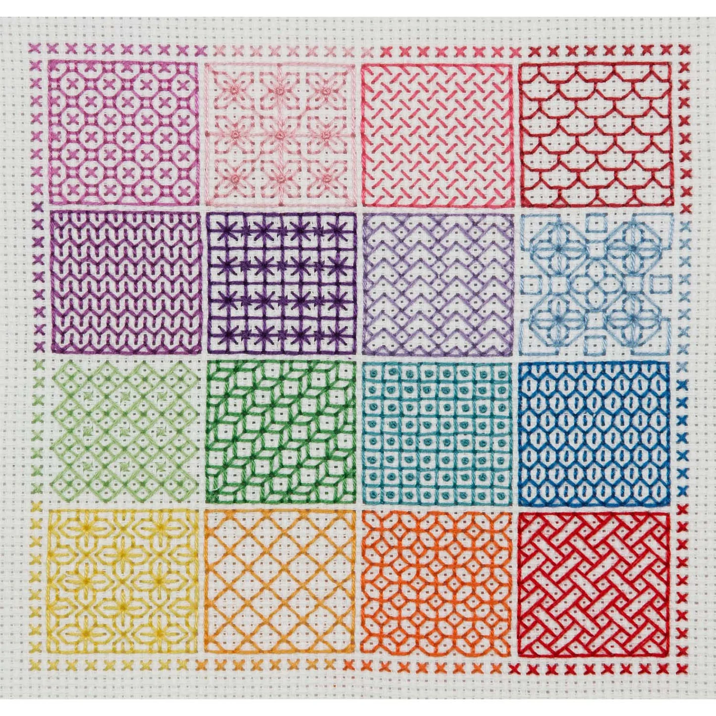 Embroidery Kit: Sampler: Blackwork