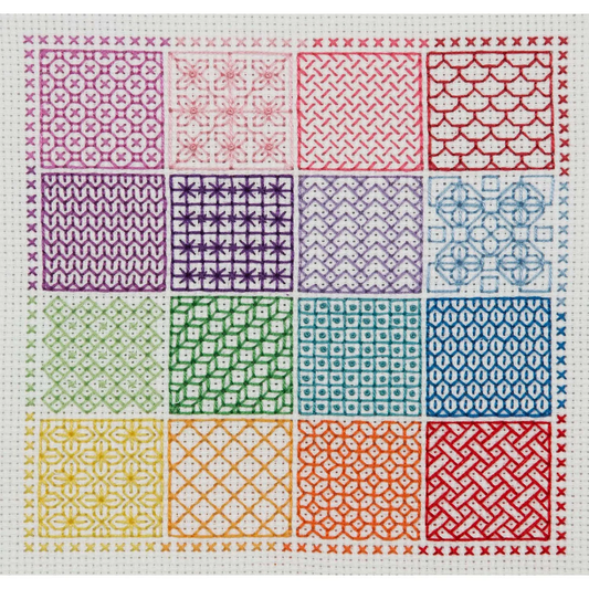 Embroidery Kit: Sampler: Blackwork
