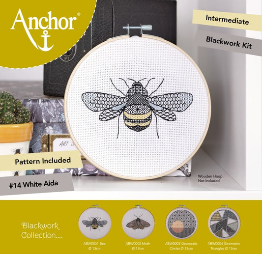 Blackwork Kit - Bee - Anchor