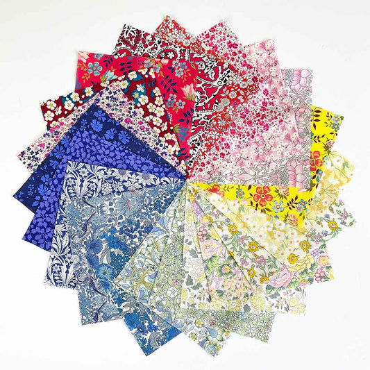 36 Liberty Fabric Tana Lawn 2.5″ Charm Squares
