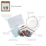 Mountain View Embroidery Hoop Kit